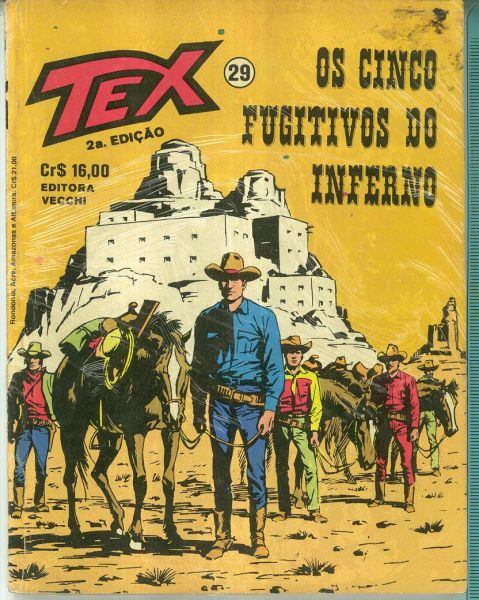 TEX 029 Os Cinco Fugitivos do Inferno