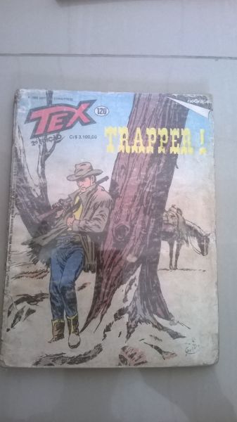 TEX 120 Trapper segunda edição da Ed. Rio Gráfica